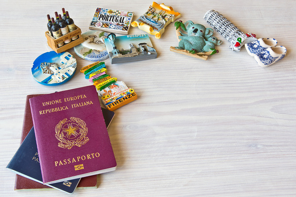 различные паспорта и сувениры
 - Фото, изображение