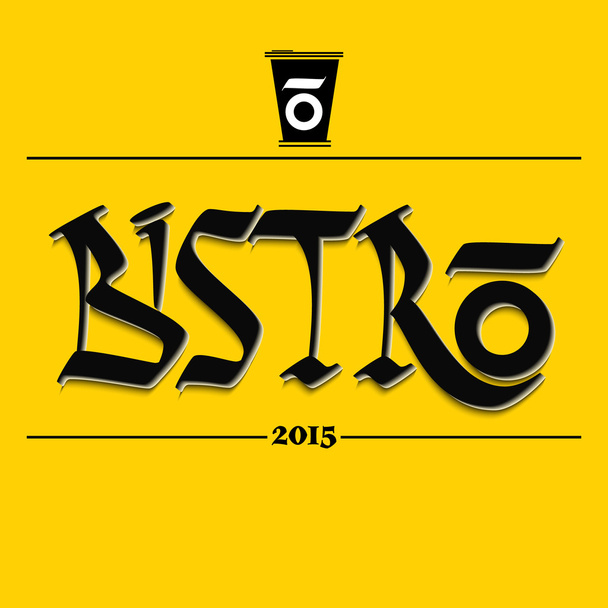 Logos et étiquettes des badges Bistro pour toute utilisation
 - Vecteur, image