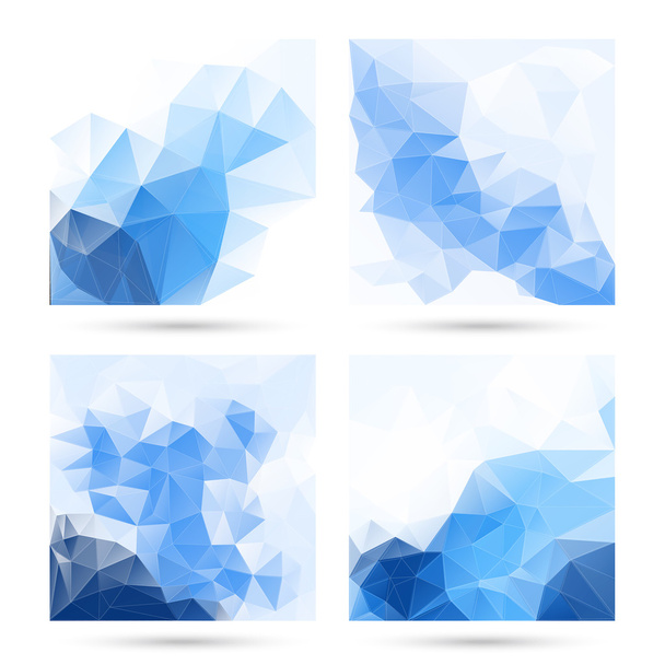 Abstract  background with polygonal elements. - Vector, Image