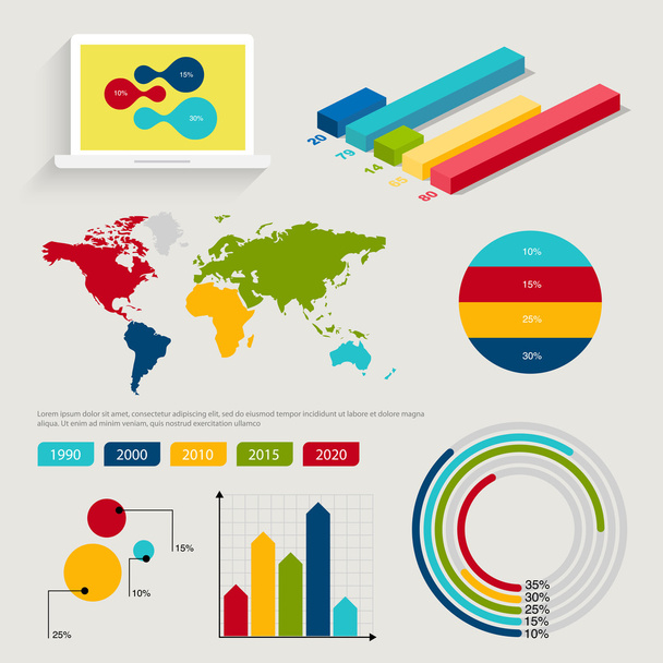 Timeline Infographic Design Templates - Vector, Image
