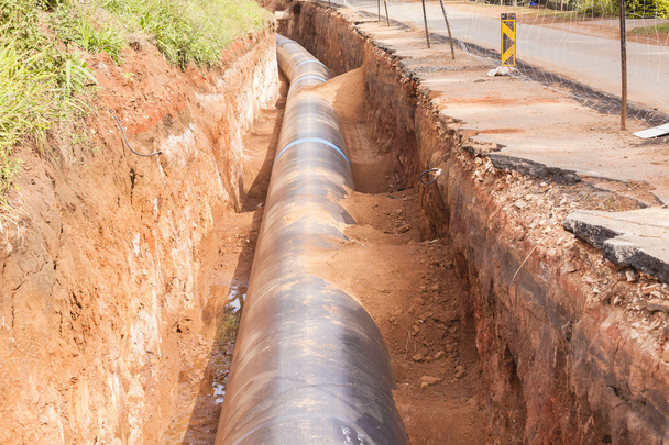 Route de canalisation d'eau aquaduct - Photo, image