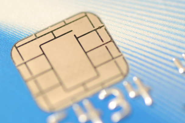 Macro business chip card - Photo, Image