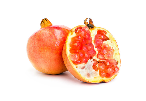 Pomegranate isolated on white background - Photo, Image