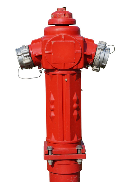 Kırsal kırmızı yangın musluğu  - Fotoğraf, Görsel
