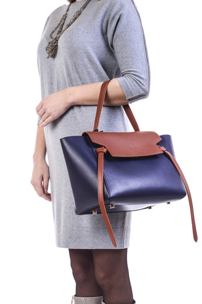 woman with handbag - Fotó, kép