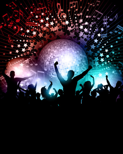 Party people background - Photo, Image