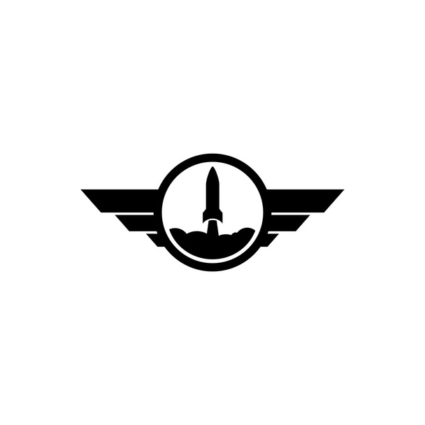 Plantilla de logotipo espacial
 - Vector, imagen