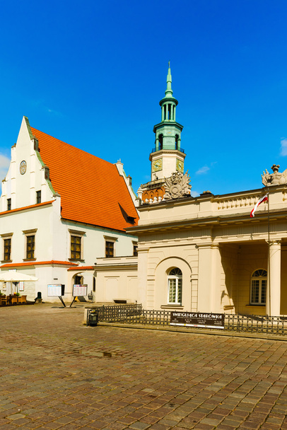 παλαιό πόλης τετράγωνο στο Πόζναν, Πολωνία  - Φωτογραφία, εικόνα