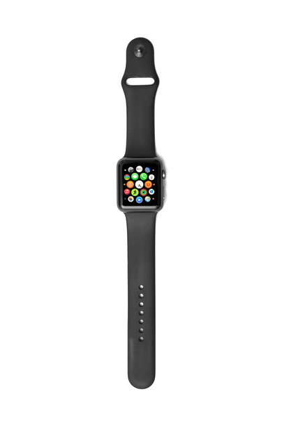 Apple Watch with App Launcher and icons - Fotoğraf, Görsel