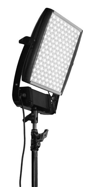 Filme de luz LED em um suporte
 - Foto, Imagem