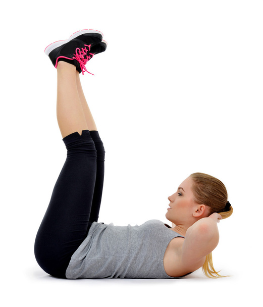 Mädchen trainieren Workout Fitness Aerobic - Foto, Bild
