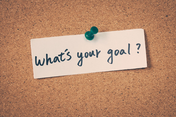What's your goal - Foto, Bild