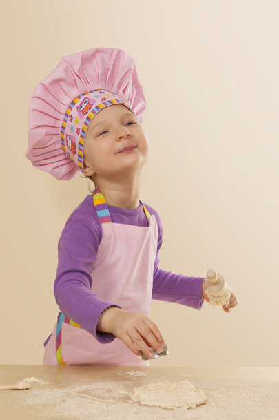 Little girl chef. - Photo, Image