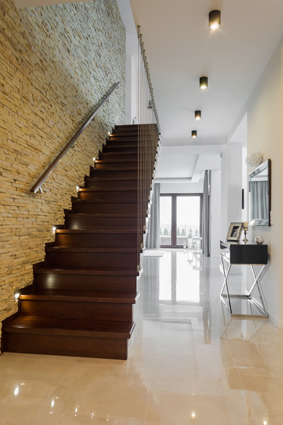 Hallway with stairs - Foto, imagen
