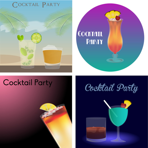Cocktail - Вектор,изображение
