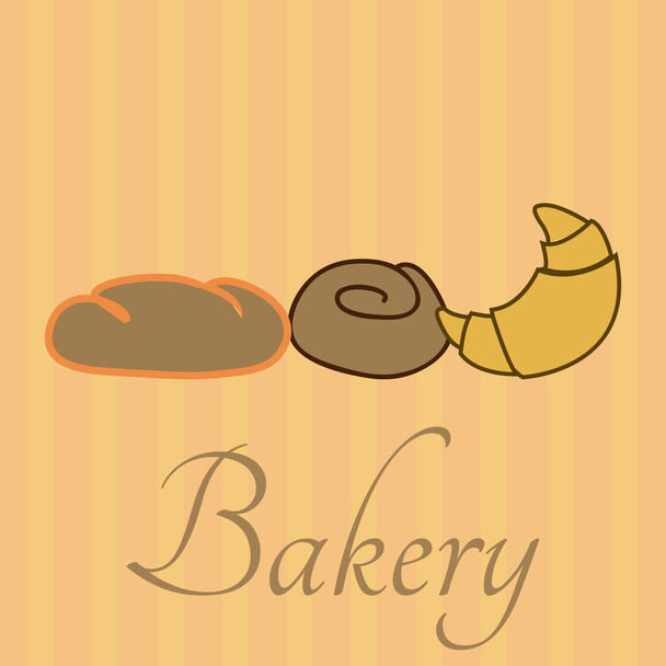Bakery products - Vector, afbeelding