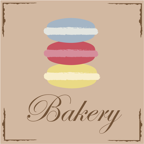 Bakery products - Vector, Image