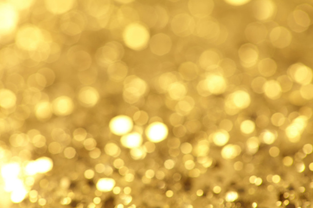 abstrakte glänzende goldene Bokeh Hintergrund  - Foto, Bild