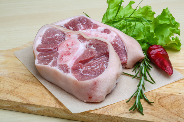 Schweineknie-Steak - Foto, Bild