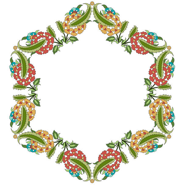 twenty five series designed from the ottoman pattern - Vector, imagen