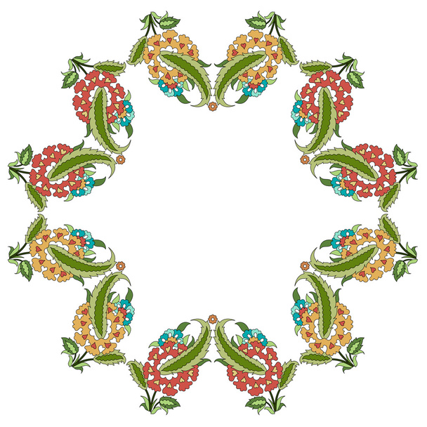 twenty six series designed from the ottoman pattern - Vector, Image