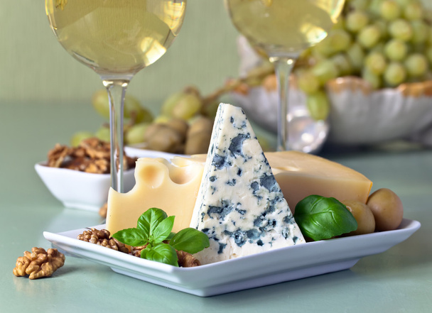 sajt és édes bor  - Fotó, kép