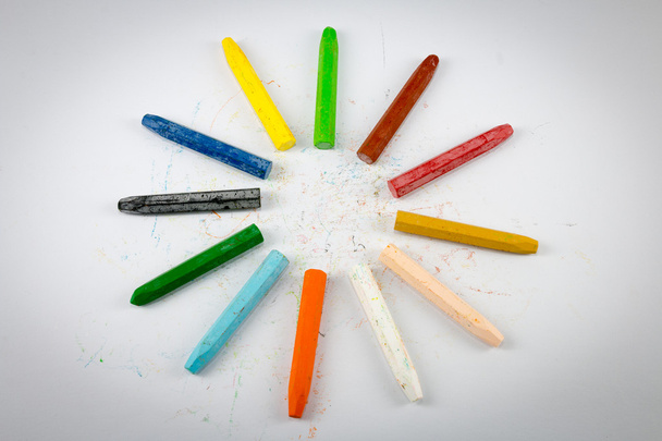 grupo de crayones
 - Foto, imagen
