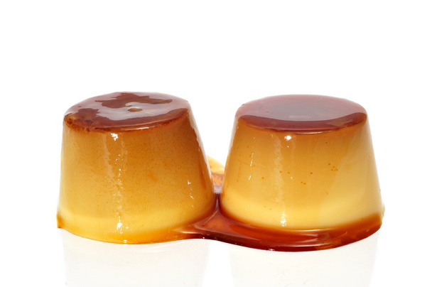 crème caramel - Foto, afbeelding