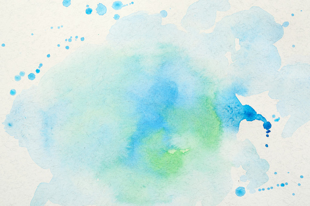 Watercolor texture on paper - Zdjęcie, obraz
