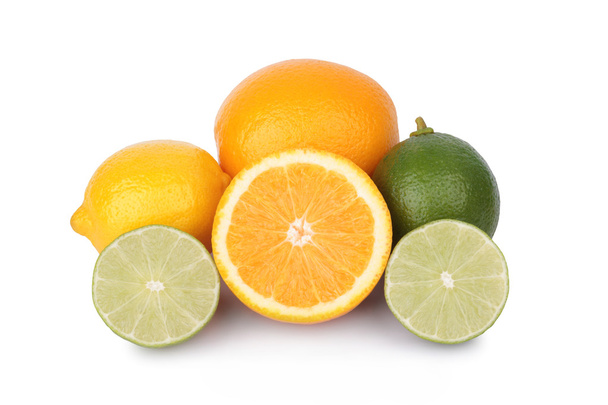 fresh orange,lemon and citrus fruit - Фото, изображение