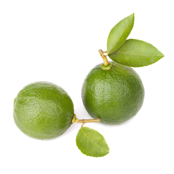 Citrus lime fruit isolated on white  - Photo, Image