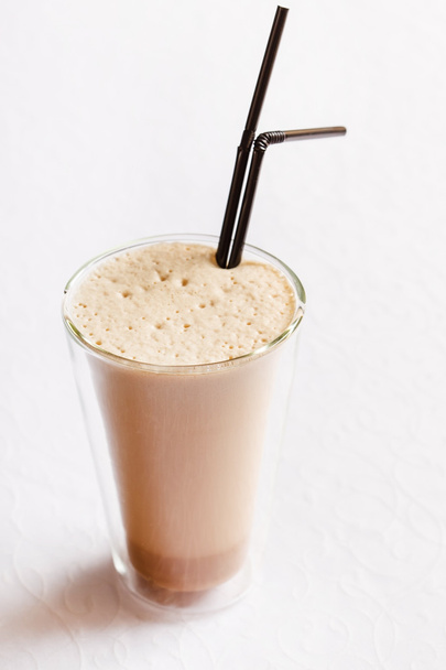 iced coffee on white - Foto, Imagen