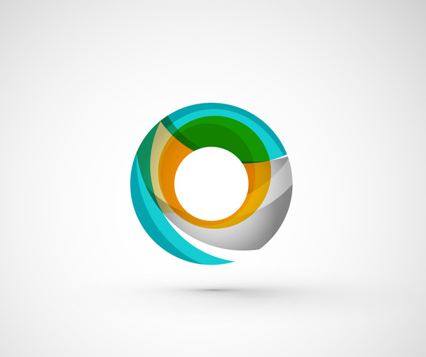 Abstrakti geometrinen yrityksen logo rengas
, - Vektori, kuva