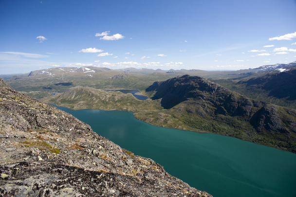 Besseggen Ridge in Jotunheimen National Park, Norway - Fotografie, Obrázek