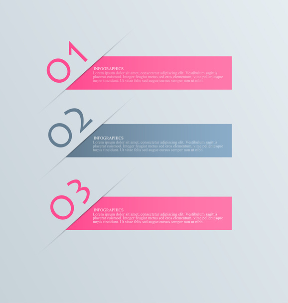 Business, presentation infographics template - Vector, Image