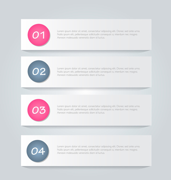 Business, presentation infographics template - Vector, Image