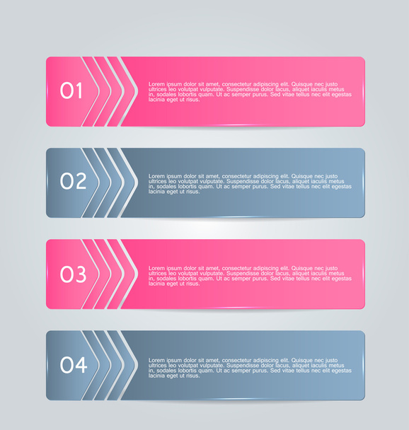 Business infographics, presentation template - Vector, afbeelding