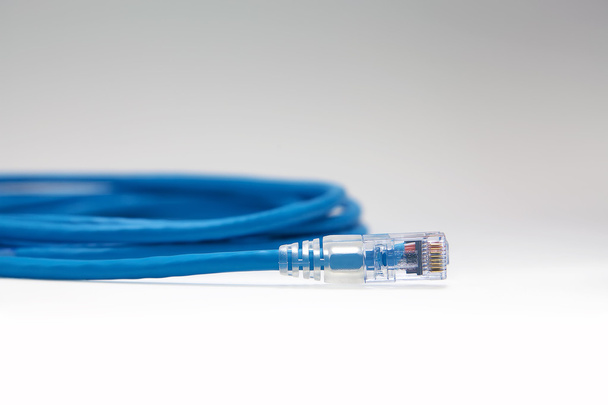 Rj45 Cat.6 tak Ethernet kablosu - Fotoğraf, Görsel