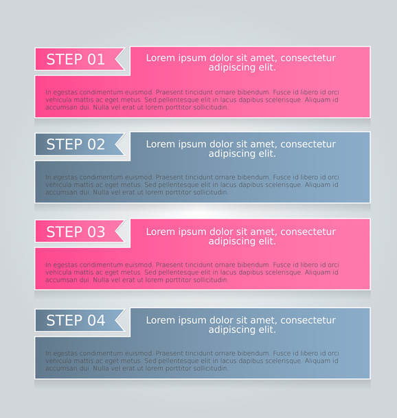 Business, education infographics template - Vector, afbeelding