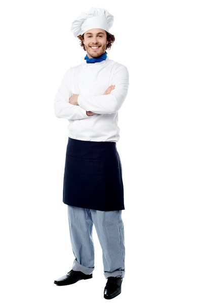 chef posing to camera - Fotó, kép