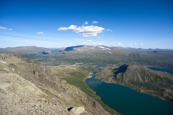 besseggen ridge, jotunheimen nemzeti park, Norvégia - Fotó, kép
