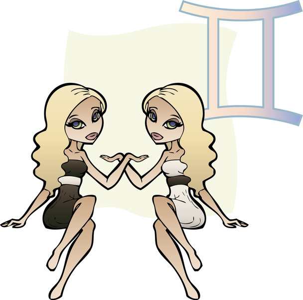 Twins - Vector, Image