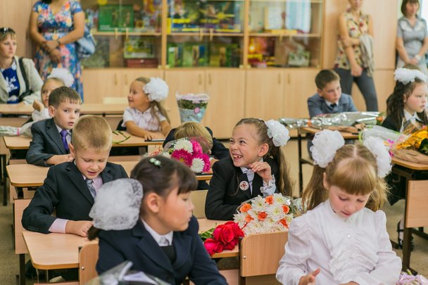 September first-the day of knowledge in Russia. - Фото, изображение