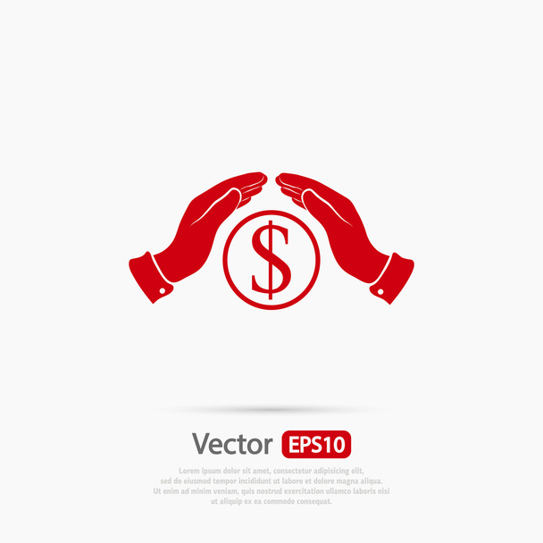 Save money  icon - Vektor, obrázek