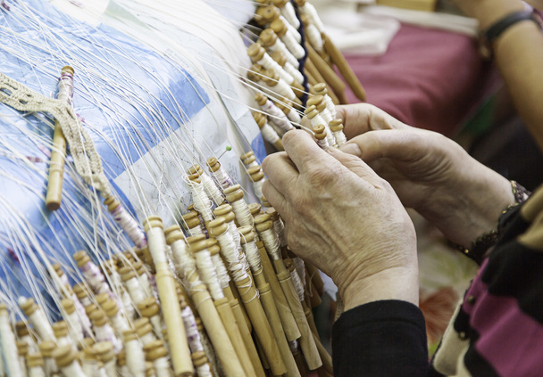 Traditional Bobbin Lace - Foto, Bild
