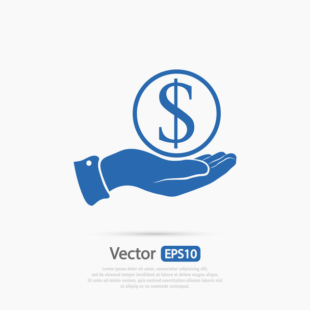 Save money  icon - Vektori, kuva