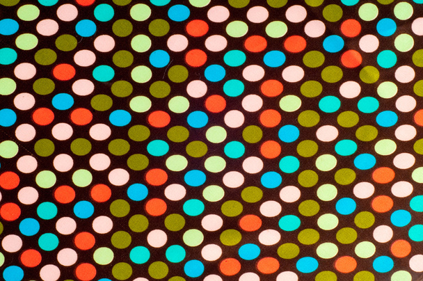 Texture. Fabric with polka dots - Photo, Image