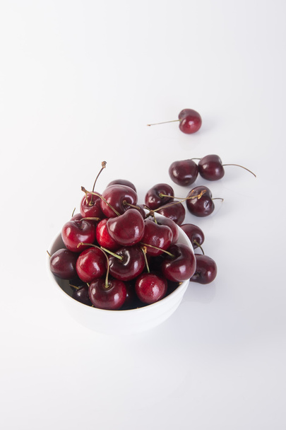 Fresh cherry berry on background - Valokuva, kuva