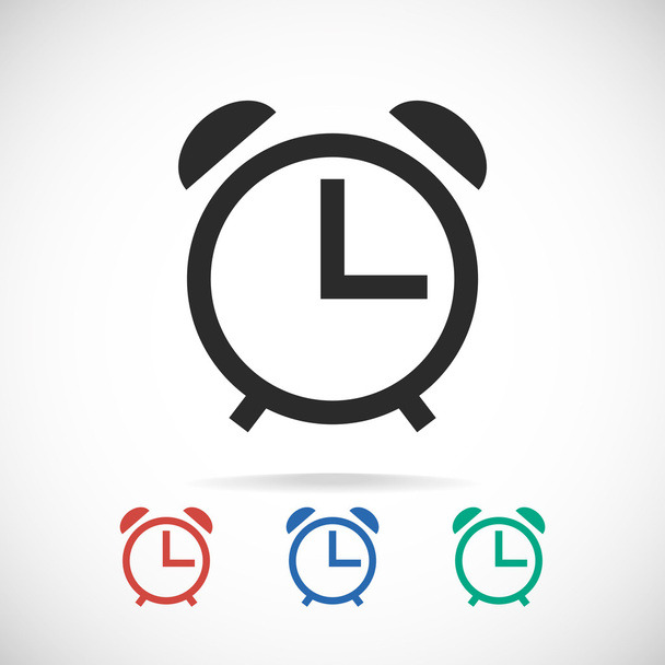 Clock icon design - Vettoriali, immagini