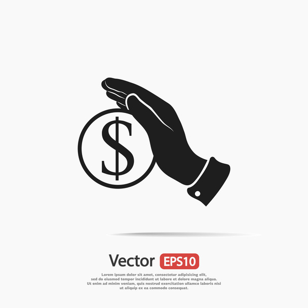 Save money  icon - Vektor, kép